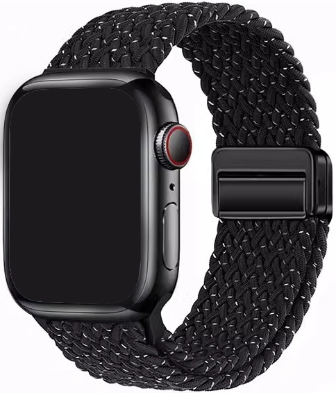 Upro Magnetic Braided nylon Band for apple Watch Series 11/10 & iWatch Woven fabric watch Strap Compatible with S9/S8/SE/Ultra
