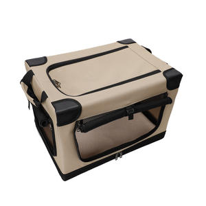 Grand siège de sécurité pour animaux de compagnie, moyen et petit, pliable, <span class=keywords><strong>cage</strong></span> pour chien, <span class=keywords><strong>cage</strong></span> pour chat en Oxford, élégant et portable pour les promenades en voiture, aventures en plein air - Product Image 3