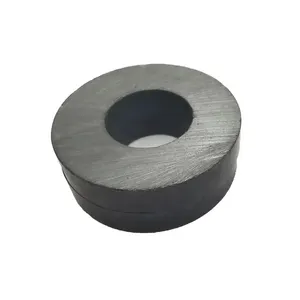 Y30 Ceramic Ferrite Diametrically Magnetized magnetized small ferrite ring magnet for sale