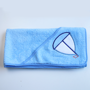 Visage Animal Bébé À Capuche Brodée Serviette <span class=keywords><strong>Poncho</strong></span> À Capuche Serviette De Plage Enfants - Product Image 3