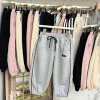 Pantalons en jean décontractés de haute qualité pour garçons et filles, en coton/polyester, pour enfants, Shanghai Tzk10-Overstock Stock