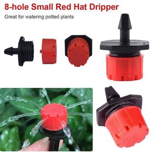Goutteur rouge réglable à 4 ou 7 buses capillaires pour micro-irrigation de jardin, arrosage des fleurs, des arbres fruitiers et des serres - Product Image 3