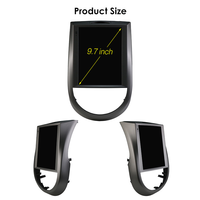 CARUPEZ Autoradio Android 9,7 pouces avec GPS pour Kia Soul 2010-2013, style Tesla vertical, 8 cœurs, 7862S GPS DSP