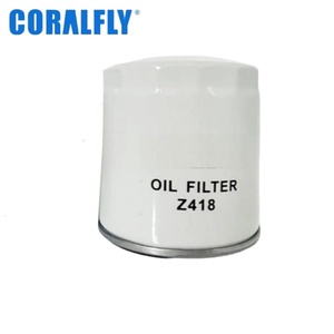 High Quality Genuine Coralfly Oil Filter Z418 (Includes Gasket) for Car <b>Engine</b> <b>System</b>-New - Product Image 1