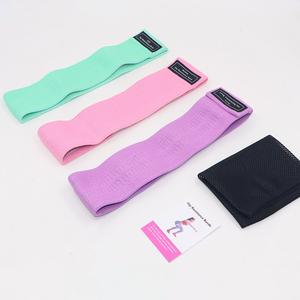 Set de Bandas de Resistencia para Cadera y Piernas, Bandas de Látex, Seda y Poliéster para Ejercicios de Cadera, Muslos y Glúteos, Correas de Tensión y Cuerdas de Yoga - Product Image 2