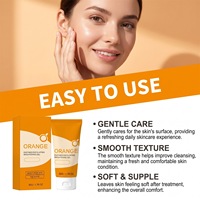 Gel Exfoliant Éclaircissant à l'Enzyme d'Orange en Promotion – Nettoyant en Profondeur, Éliminateur de Peaux Mortes, Hydratant Visage, Gel Gommant Délicat