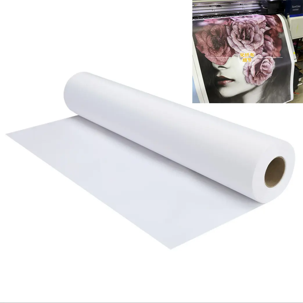 Großhandel gute Qualität benutzer definierte Größe Druck Polyester Baumwolle Inkjet Blank Art Leinwand Rolle