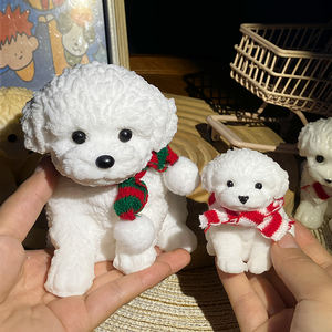 Juguete Antiestrés de Perro Caniche Pequeño, Novedoso y Único, en Forma de Animal, de Plástico Blandito para Apretar, Unisex, Venta Caliente de Fábrica - Product Image 2