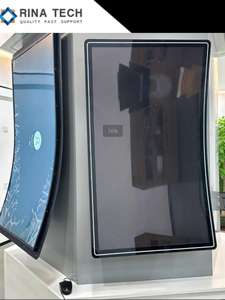 ขายส่งหน้าจอสัมผัสโค้งขนาด 65 นิ้วแบบออลอินวันสำหรับเครื่องชำระเงินด้วยตนเองจากโรงงานโดยตรง พร้อมเครื่องอ่านบาร์โค้ด Rina Tech - Product Image 3