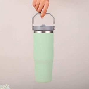 <b>Double</b> <b>Wall</b> Vacuum Stainless Steel Drink <b>Cup</b> with Easy Grip Handle, 20oz Travel Tumbler for <b>Coffee</b> Water and Tea - Product Image 6