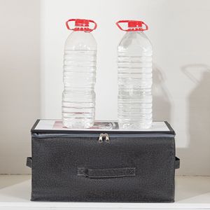 Clothing Organizer <b>Storage</b> <b>Box</b> Rectangle Gray Cationic Soft Cap <b>Drawer</b> Style For Home Use - Product Image 3