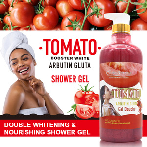 Marque Blanche Meilleur Gel <span class=keywords><strong>Douche</strong></span> à la Tomate Nettoyage en Profondeur Hydratant Nourrissant Anti-Taches Foncées Gel <span class=keywords><strong>Douche</strong></span> Corporel Super Éclaircissant - Product Image 2