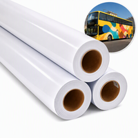 Rouleau de Vinyle Autocollant Blanc Haute Adhérence Brillant Mat Imprimable pour Enveloppement de Voiture et Signalétique – Vente en Gros