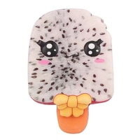 Jouets Squishy Colorés Promotionnels en Forme de Fruit Pastèque Glace en PU Anti-Stress pour Enfants et Adultes