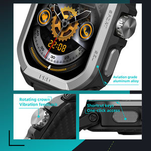 BT Llamada Teléfono <span class=keywords><strong>GPS</strong></span> Brújula <span class=keywords><strong>Reloj</strong></span> inteligente para deportes al aire libre Pantalla TFT Rastreador de ejercicios para acampar Escalada de <span class=keywords><strong>montaña</strong></span>-Multi Watch - Product Image 4