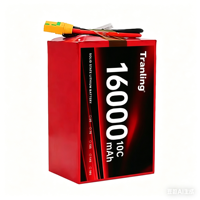 Paket Baterai Lithium Ion 3S 16000mAh Bersertifikasi, Kecepatan Tinggi, Kelincahan yang Ditingkatkan dengan Pasokan Energi Stabil untuk Penerbangan Berkecepatan Tinggi