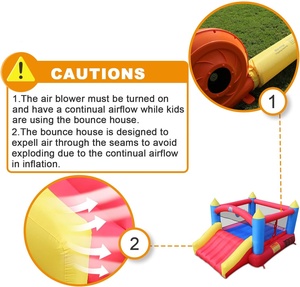 Di alta qualità personalizzabile casa di salto gonfiabile in PVC piccolo castello gonfiabile al coperto giocattoli che saltano divertimento Logo affitti di vendita - Product Image 6