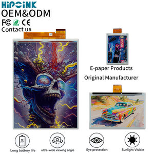 HIPOINK E Paper ผู้ผลิตดั้งเดิม OEM ODM Spectra 6 (E6) โมดูลจอแสดงผล E Ink สีเต็มรูปแบบ ความละเอียดสูง 4-31.5 นิ้ว EPD - Product Image 2