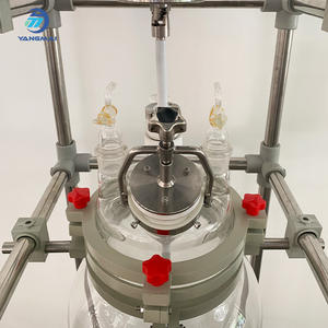 Réacteur en verre monocouche <span class=keywords><strong>de</strong></span> 50 L pour la synthèse chimique et le développement <span class=keywords><strong>de</strong></span> procédés <span class=keywords><strong>de</strong></span> laboratoire - Product Image 4