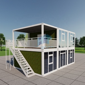 Casa contenedor modular de lujo de bajo costo de 20 pies y 40 pies, casas contenedor desmontables, casas prefabricadas - Product Image 4
