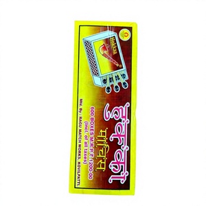 Export Quality Slim Wooden <b>Matchboxes</b> Personalized Custom Branded Advertising Logo Printing Durable for Best Price - Product Image 1