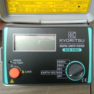 Nouveau testeur numérique de résistance de terre KYORITSU KEW4105A original, 0~20/200/2000 Ohms, testeur de tension de terre 0~200V AC - Product Image 2