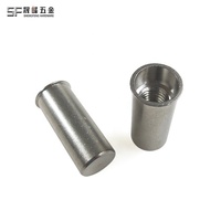 Écrou à riveter à tête réduite, corps rond uni, à extrémité aveugle, scellé, en acier inoxydable 304, finition brute, pour boîtier anti-poussière, provenant de Chine, offre des échantillons gratuits