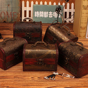 Nuova Scatola Vintage in <span class=keywords><strong>Legno</strong></span> Inciso per Gioielli WBD01-WBD08, Design Ecologico e Antico per Regali Aziendali - Product Image 2