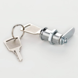 Cylindre de serrure micro haute sécurité en alliage de zinc de 12 mm avec deux clés, serrure à came pour armoire industrielle - Product Image 6