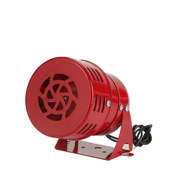 MS-190 Industrial Siren Mini Industrial Electric Motor Panic Emergency Security Indicator Light