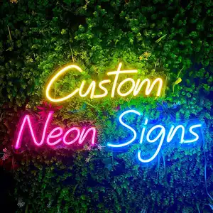 Manufacturer Drop Shipping Waterproof Led Letter Sign Happy Birthday Neon Sign for Party Decoration