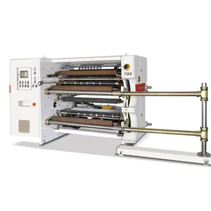 Automatische Thermische Kassa Terugspoelen Thermisch Papier Rolslitter Rewinder Maken Snij Machine Papierrol Snijmachine