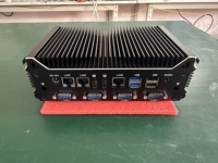 Mini PC Industrial Intel Core i3 4005U con 8GB de RAM DDR3, compatible con SSD mSATA, 6 puertos COM RS232, computadora integrada de doble núcleo