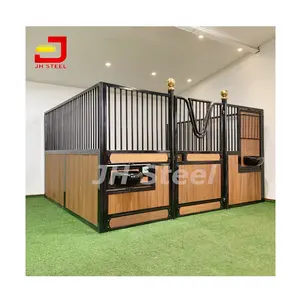 New Design Customized Size Installing Metal Durability Horse Barn Stall Horse Stable Equestrian Products