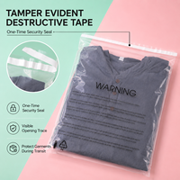 Sacs en polyéthylène transparents personnalisés avec impression, qualité alimentaire, thermoscellables, avertissement de suffocation, en matériau LDPE