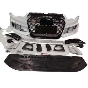 Good Quality Auto Parts A6 Upgrade To RS6 Front Bumper With Grille Body Kit For Audi A6 C7 2012-2015