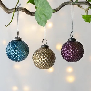 Wholesale Luxury Glass <b>Christmas</b> Decorative Ornaments for <b>Tree</b> Garland Wreath Window Home Party Eco-Friendly Decoration - Product Image 3