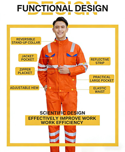 Vêtements de travail printemps-automne pour l'industrie, les ingénieurs en trafic aérien, les mineurs, les mécaniciens, les ouvriers du bâtiment, uniforme de travail, combinaison de travail - Product Image 4
