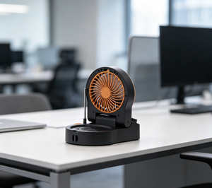Ventilador Portátil para Camping, Luz para Barraca Externa, Ventilador de Mesa <span class=keywords><strong>Solar</strong></span> de 10.000mAh: Ajustável e de Alta Velocidade - Product Image 5