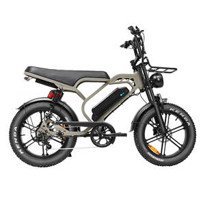 Bicicleta Eléctrica Fatbike V20 Limitada de Fábrica a Precio Económico, Batería de 48V 15.6Ah, Doble Suspensión, 20*4 Pulgadas, Bicicleta Eléctrica V8 con Neumáticos Gruesos - Product Image 2
