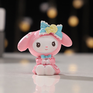 Yu Mo Big Ear Cute Paradise, Ornements en résine, Figurines de dessin animé, Décoration d'intérieur, Cadeau souvenir - Product Image 4