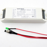 Paket Baterai Isi Ulang Driver Arus Konstan LED 110V DC AC Tegangan Ganda Kit Konversi LED Darurat