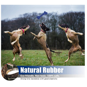 Aggressive Chewers Tough Durable Strong Natural Rubber Pet <strong>Dog</strong> <strong>Chew</strong> <strong>Bone</strong> Toy for Large <strong>Dogs</strong> - Product Image 6