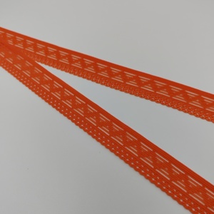 바지 내구성 폴리에스터/나일론 웨빙 후크 루프 용 조정 가능한 21mm 탄성 자카드 탄성 밴드 미끄럼 방지 홈 텍스타일 - Product Image 3