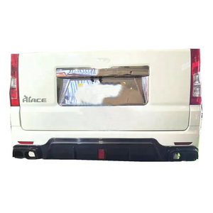 Lèvre de pare-chocs arrière modifiée seige pour Hiace 300 2019-2022 protection de pare-chocs arrière version thaïlandaise - Product Image 1