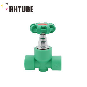 पीपी पीतल npr महिला गेट वाल्व लंबे हैंडल 1/<span class=keywords><strong>2</strong></span> '3/4' सफेद स्टॉप वाल्व जल फिटिंग आसान स्थापना - Product Image 2