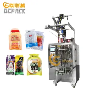 10ML 20ML 50ML Liquid Shape Bag Drinks Jelly Irregular Shape Sachet Packing Machine