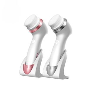 Cepillo de Limpieza Facial Eléctrico 3 en 1 Nice Massage, Dispositivo Sónico Inalámbrico para Limpieza Facial, Cepillo de Silicona para Limpiar el Rostro - Product Image 1