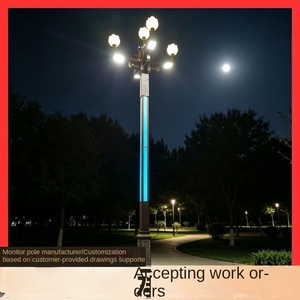 Lámpara de Poste para Jardín o Patio de Aluminio con Acabado Gris Oscuro, Resistente a la Intemperie, con Garantía de 10 Años, Energía Solar - Product Image 2