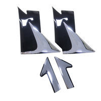 Aileron de requin pour garnitures de portes intermédiaires Alphard Lexus LM300h, même kit carrosserie avec pièces chromées